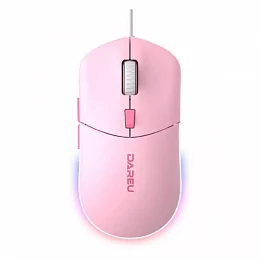 Проводная мышь Dareu LM121 Pink