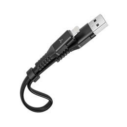 Кабель Accesstyle AL24-TF30 USB-Lighting 30 см Black