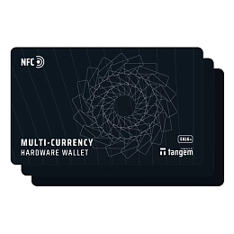 Криптокошелек Tangem Wallet Pack of 3 NFC