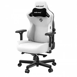 Игровое кресло AndaSeat Kaiser 3, ПВХ, белый