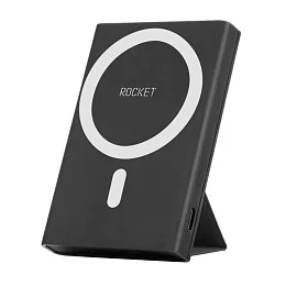 Беспроводная аккумуляторная батарея Rocket Hold, PD20W, RPB501BL5000-CLM, 5000mAh, чёрный
