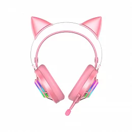 Накладные проводные наушники Dareu EH469 Pink