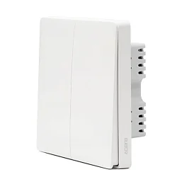 Настенный выключатель Aqara Wall Switch двухклавишный