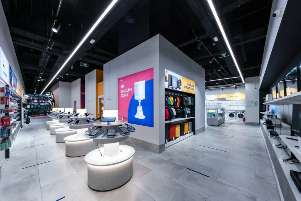 Стенды со смартфонами