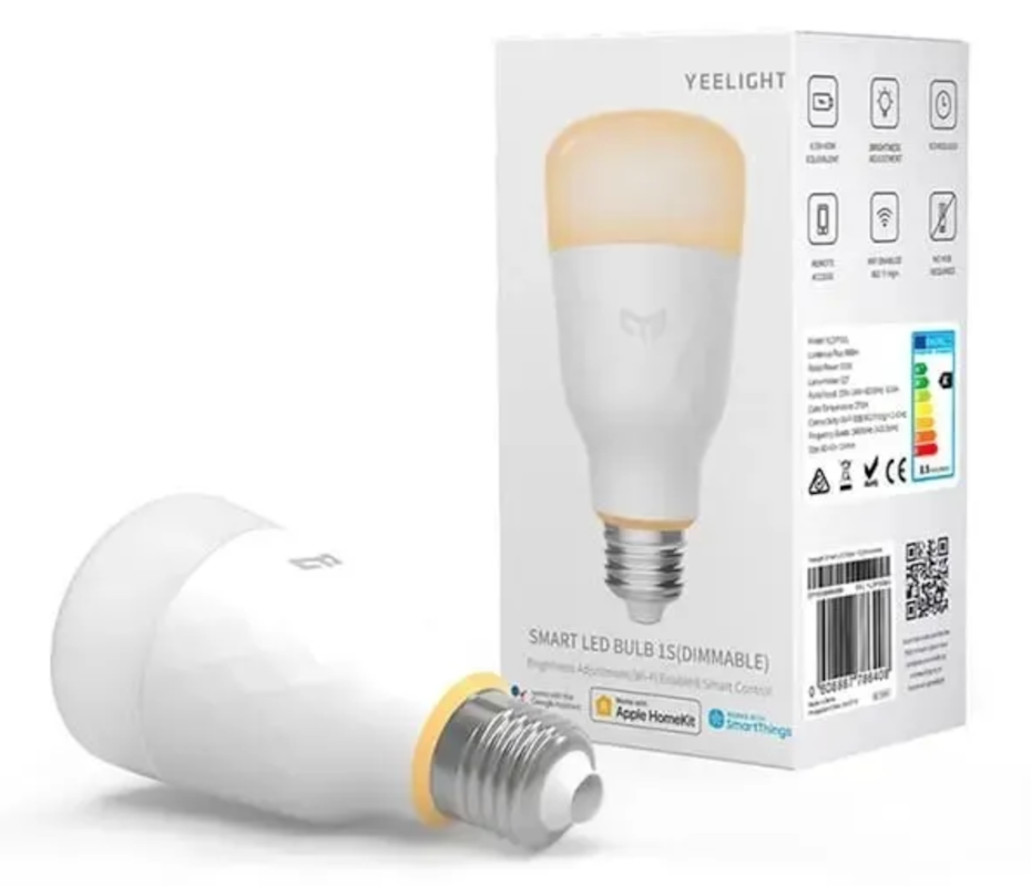 Yeelight Smart LED Bulb белого цвета