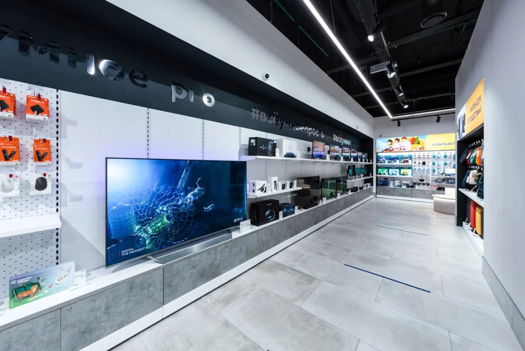 Внутри магазина