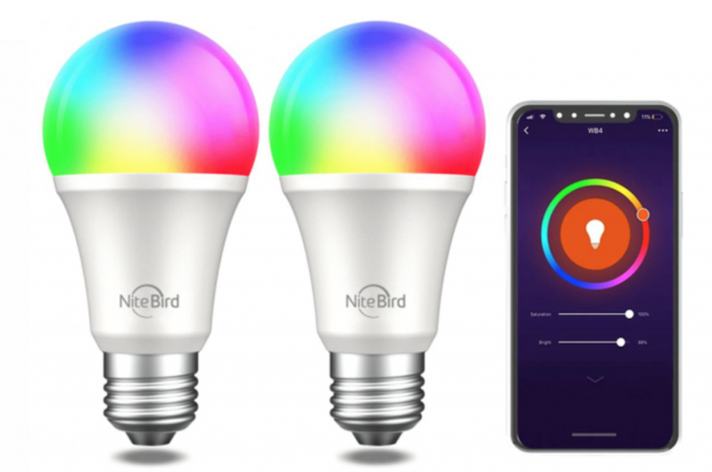Комплект Nitebird из двух мультицветных лампочек