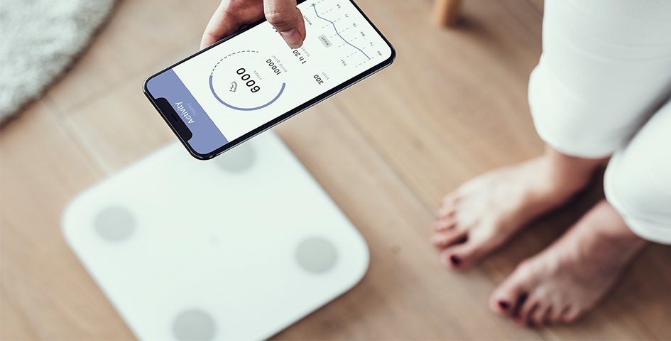 Управление работой умных весов со смартфона