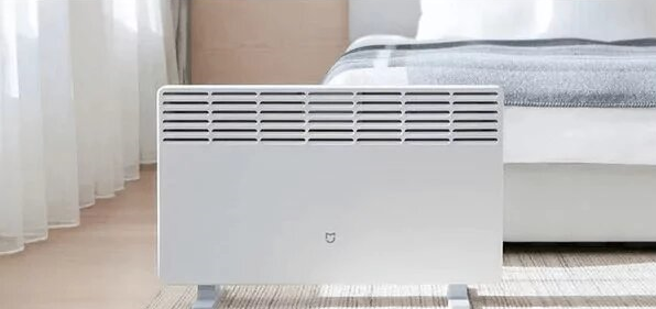 Mi Smart Space Heater S в спальне