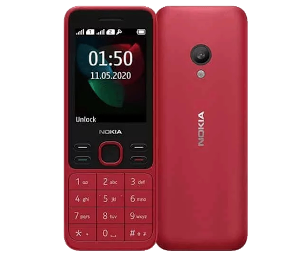 Мобильный кнопочный телефон Nokia 150 красного цвета