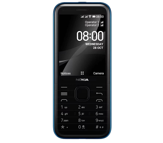 Nokia 8000 в синем корпусе