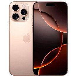 Смартфон Apple iPhone 16 Pro 256GB SIM+eSIM Desert Titanium