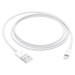 Кабель Apple Lightning(m) - USB 2.0 typeA(m), length 1 m, white A1480