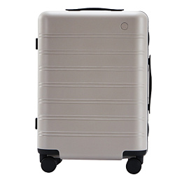 Чемодан NINETYGO Manhattan Frame Luggage 20" коричневый