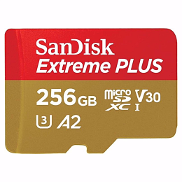 Карта памяти Sandisk Extreme Plus 256GB