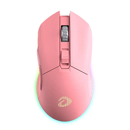 Игровая беспроводная мышь  Dareu EM901 Pink