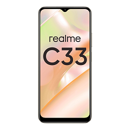 Смартфон Realme C33 4/64 ГБ Sandy gold