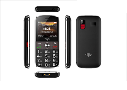 Кнопочный телефон Itel IT2590 Black