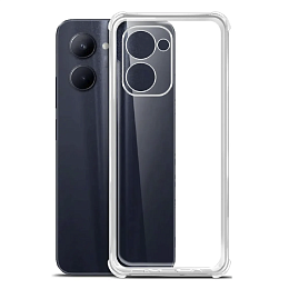 Чехол Bumper Case для Realme C33 прозрачный, Borasco