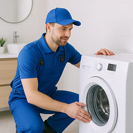 Монтаж и подключение умной стиральной/посудомоечной машины