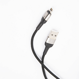 Дата-кабель Usams US-SJ326 U28 USB-Lightning 1 м, серый