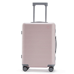 Чемодан NINETYGO Manhattan Frame Luggage 24" розовый