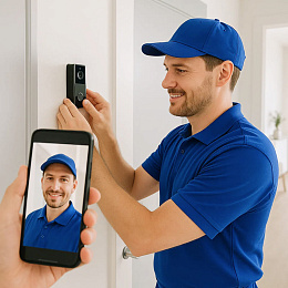 Установка и настройка умного дверного звонка