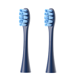 Комплект насадок для электрической зубной щетки Oclean X Pro 2шт, синий