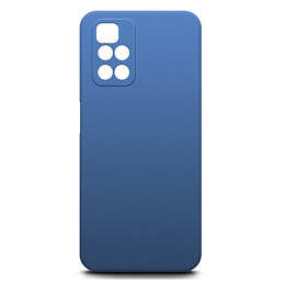 Чехол Borasco Microfiber Case для Xiaomi Redmi 10, синий