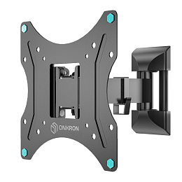 Наклонно-поворотный кронштейн ONKRON NP24 Black