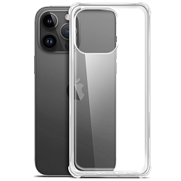 Чехол Bumper Case для Apple iPhone 14 Pro прозрачный, Borasco