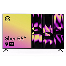 Умный телевизор Sber 65" QLED 4K UHD SDX-65U4124B