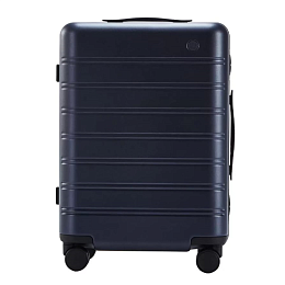 Чемодан NINETYGO Manhattan Frame Luggage  24", тёмно-синий