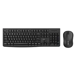 Комплект беспроводная клавиатура + мышь Dareu MK188G Black