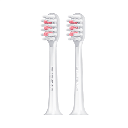 Насадка для электрической зубной щетки DR.BEI Sonic Electric Toothbrush Head 4D Clean, розовая