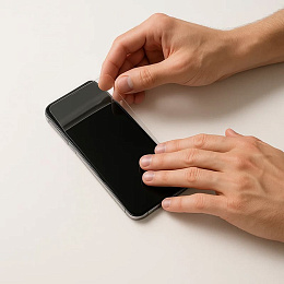 Наклейка защитной плёнки/стекла