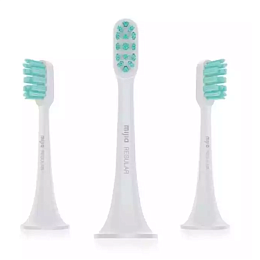 Насадка для электрической зубной щетки Mi Electric Toothbrush Head (3-pack, standard) Light Grey
