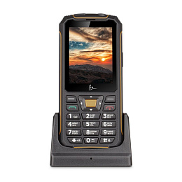 Кнопочный телефон Fplus R280C Black-orange