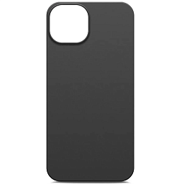 Чехол Silicone Case матовый для Apple iPhone 14 черный, Borasco